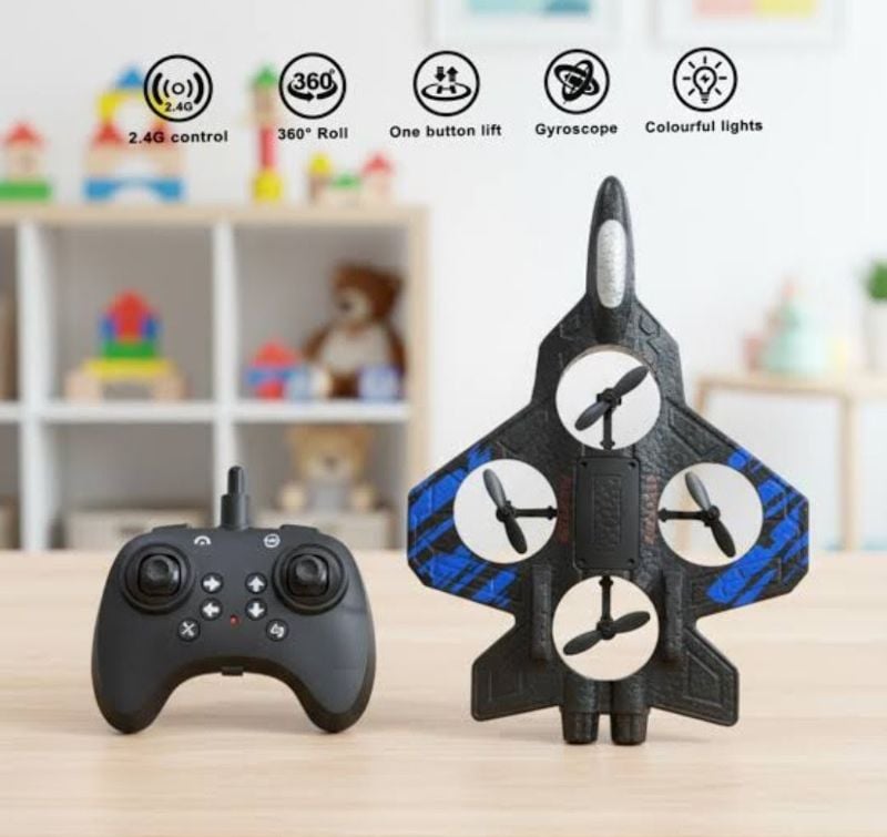Powerful 2.4GHz RC Thunder Fighter Jet Model Rechargeable KT (S1)