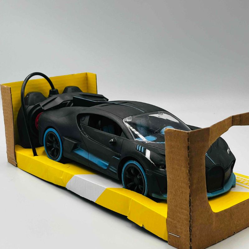 Big remote control Bugatti Divo model car 10 inches long with very high speed performance (688-223B)