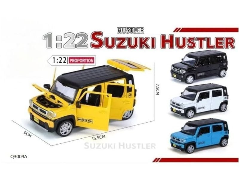 1:22 scale die-cast Suzuki Hustler model car (SUZUKI HUSTLER)