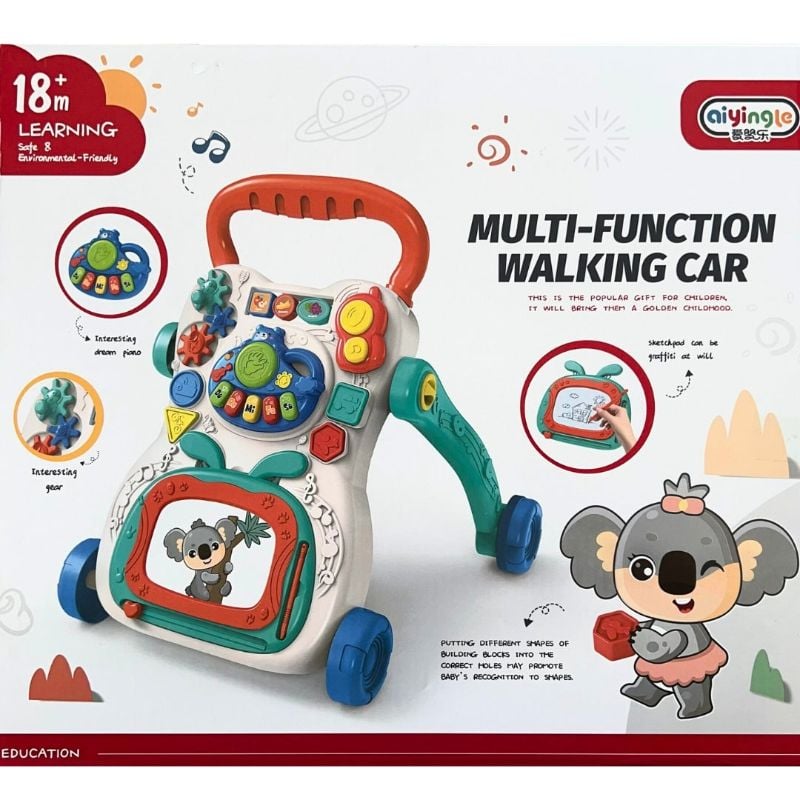 Multi-function baby walker/trolley (668-167A)