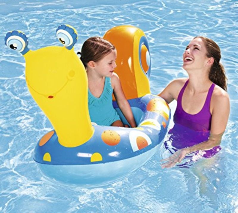 Imported Bestway Inflatable Snail Pool Float For Kids In Swimming Pool