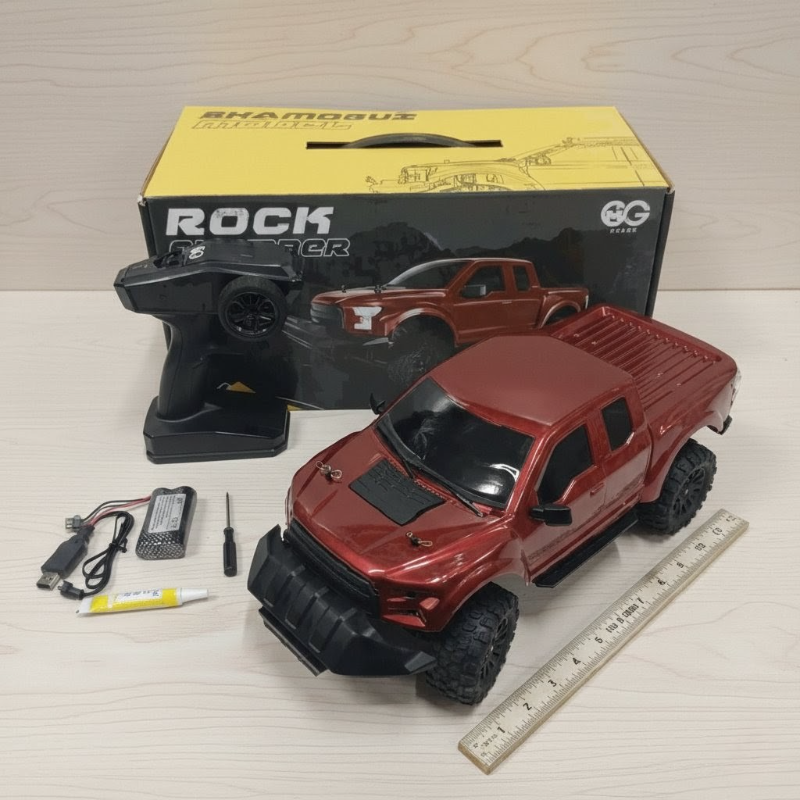 RC 4WD 2.4G Big Powerful Rock Climber Shamogui Ford Raptor Off road shock absorbers high-torque motor (DG88)