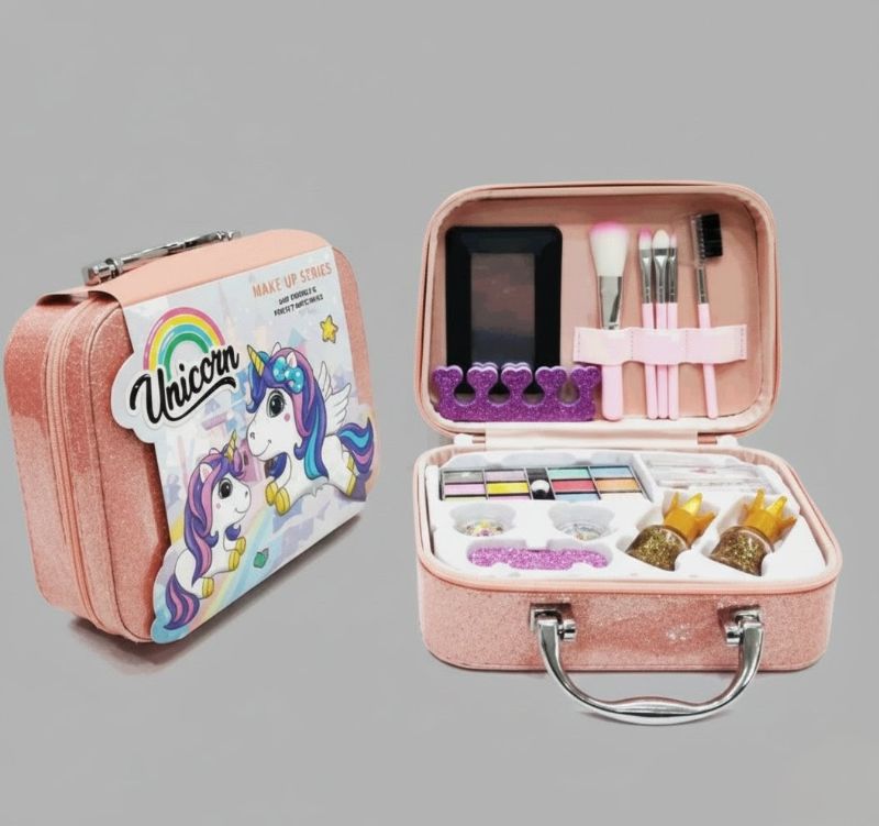 Girls little princess makeup portable box set (QH1001-5A)