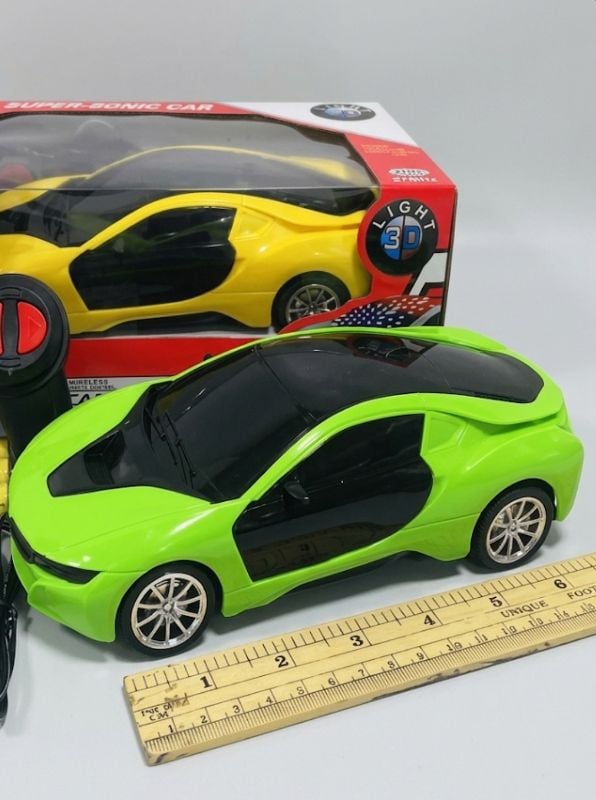 Trending BMW RC 3D Light Rechargeable Remote Control car Fast speed high quality KT (6328SCH)