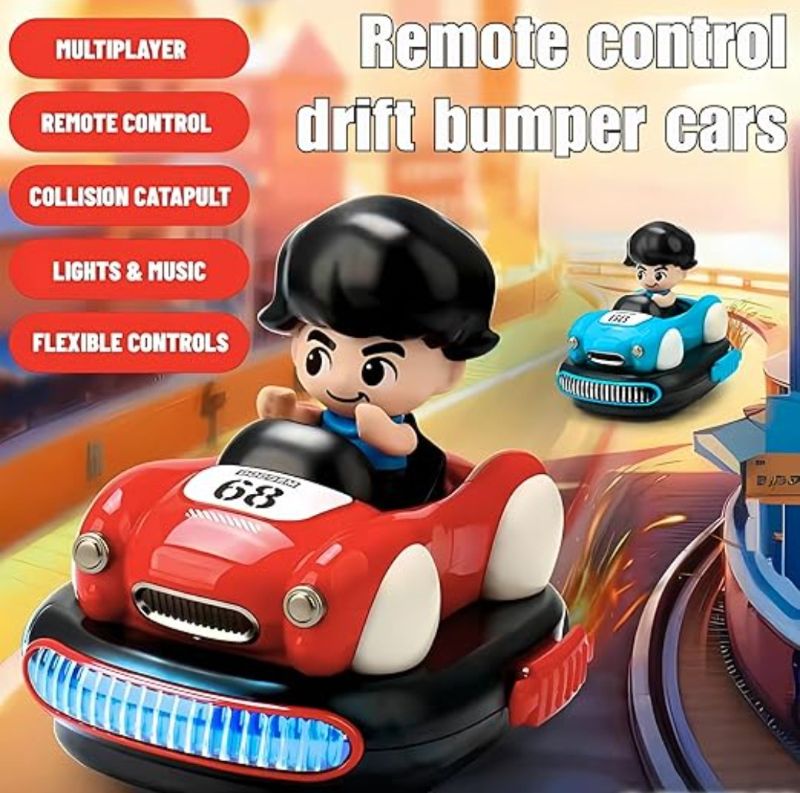 2 player Drift Number Collisiin Ejection car sound light (777-6B)