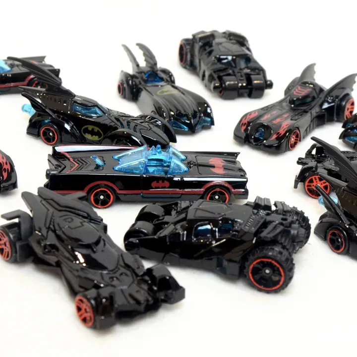 6 Hot Wheels Batman Limited Edition Die Cast Cars (050-3D)