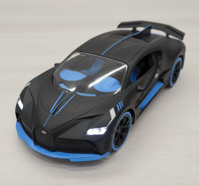 Big remote control Bugatti Divo model car 10 inches long with very high speed performance (688-223B)