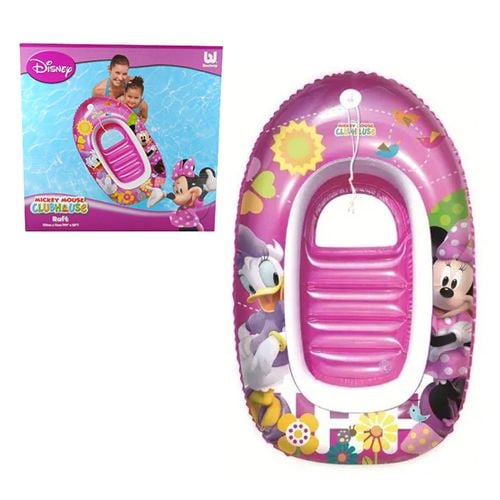 Imported Bestway Disney Minnie Mouse Beach Boat Kiddie Raft Swimming pool