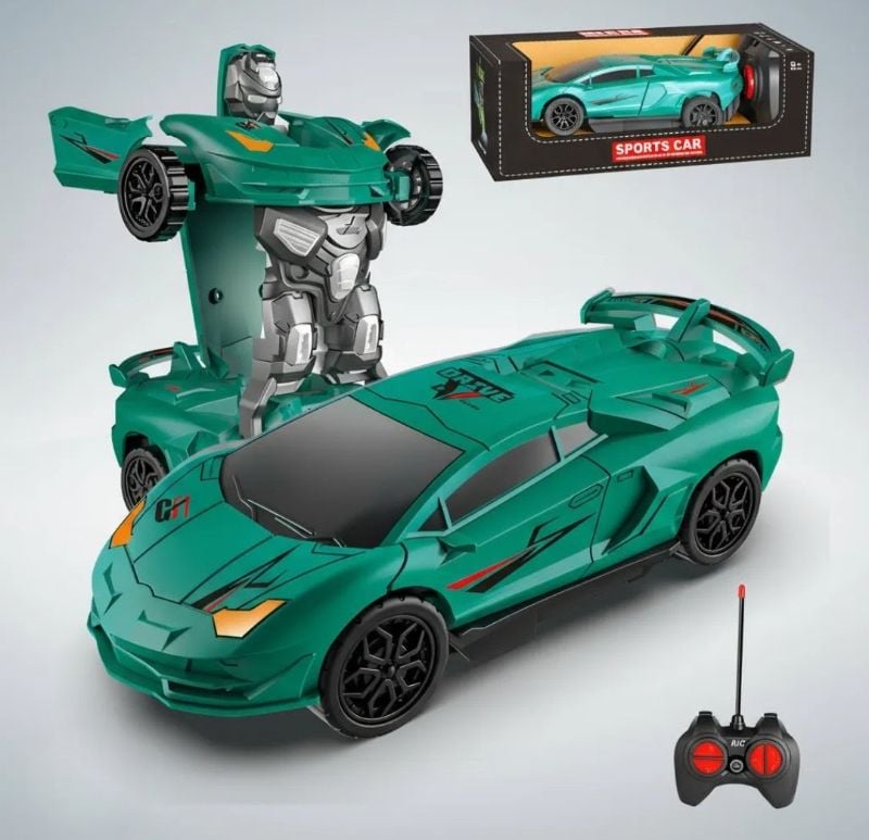 2in1 RC Mecha Sports Car remote-controlled transforming robot toy (GC169-B43)