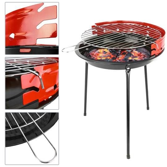 Imported Barbecue Camping Grill Charcoal BBQ Fire Pit Portable Outdoor