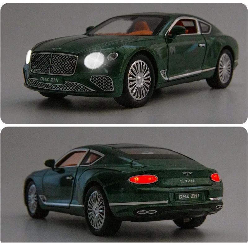 1:24 Bentley Continental GT Smoke Diecast Model Car (CZ140AD)