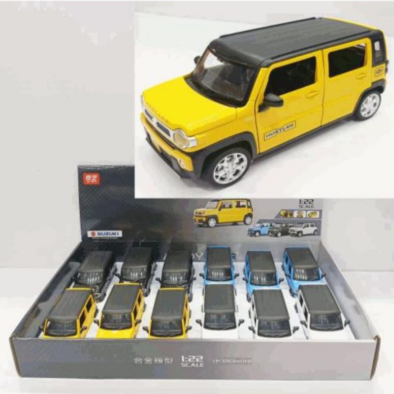 1:22 scale die-cast Suzuki Hustler model car (SUZUKI HUSTLER)
