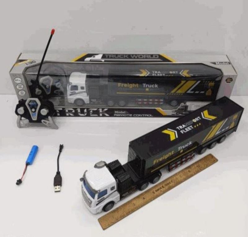 RC 12 Wheels Container Trailer Rechargeable Big (168-3 TRUCK)