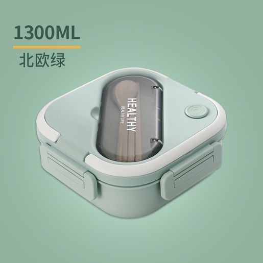 Healthy Life Lunch box with Soup Cup premium quality 1300ML food-grade, BPA-free (MR-1004)