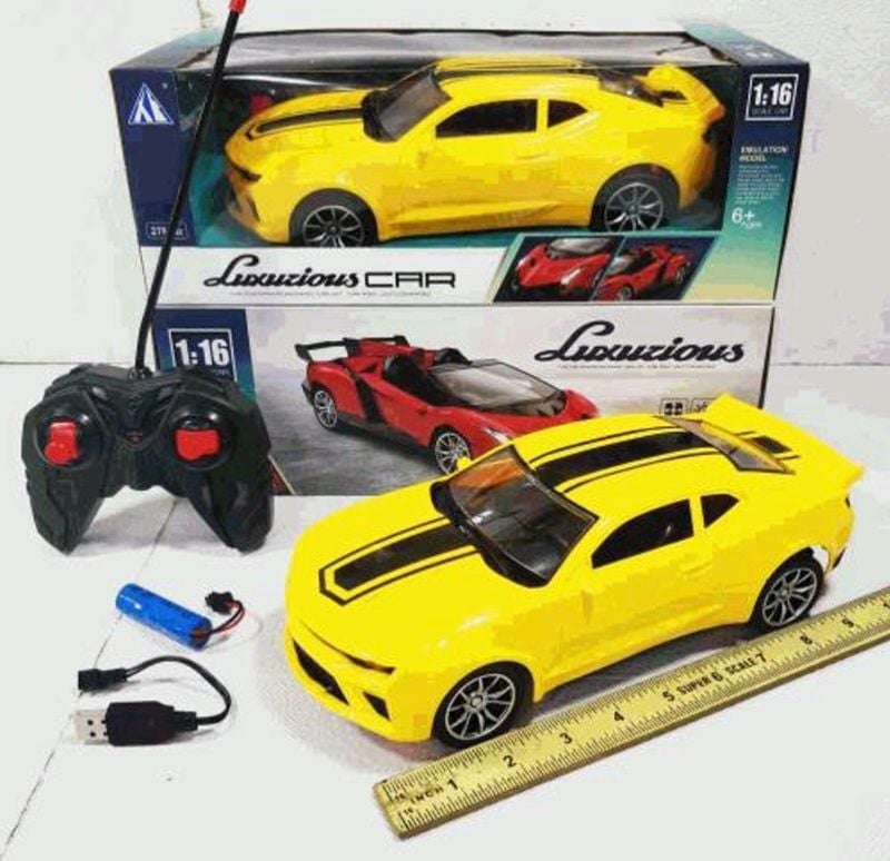 Big 1:16 scale remote control Chevrolet Camaro model toy car RC (27-17AS)