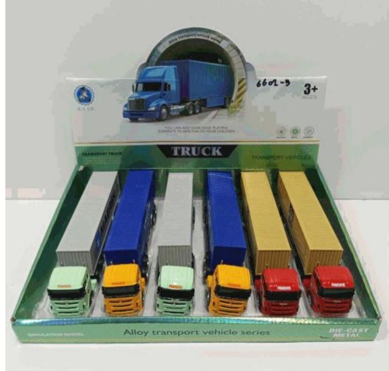 Container Truck Diecast Alloy MAERSK CMA CGM (CY6601-3B)