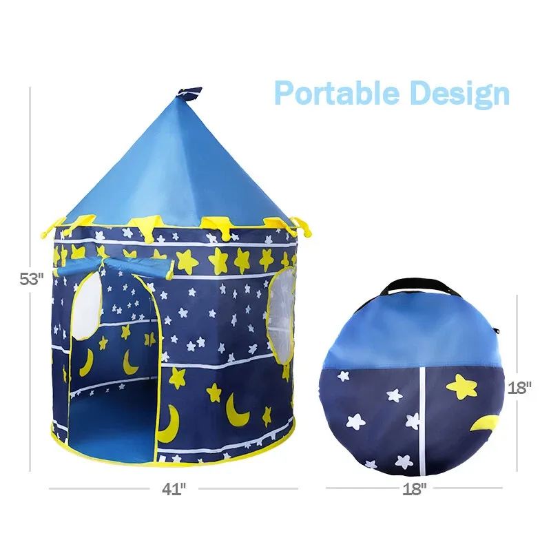 Children Castle Play Tent house Portable and Foldable per piece (GS1211A)