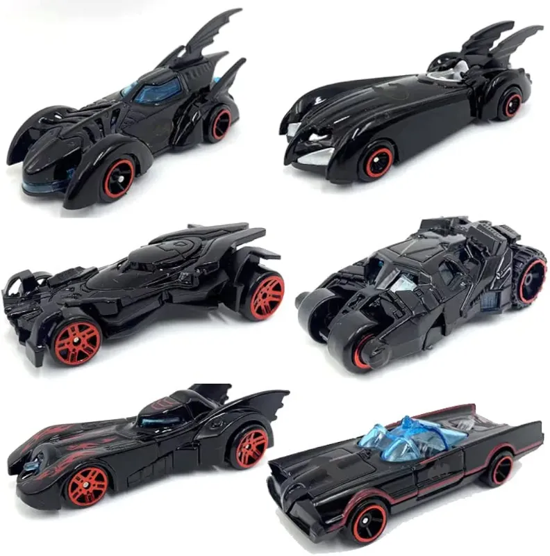 6 Hot Wheels Batman Limited Edition Die Cast Cars (050-3D)