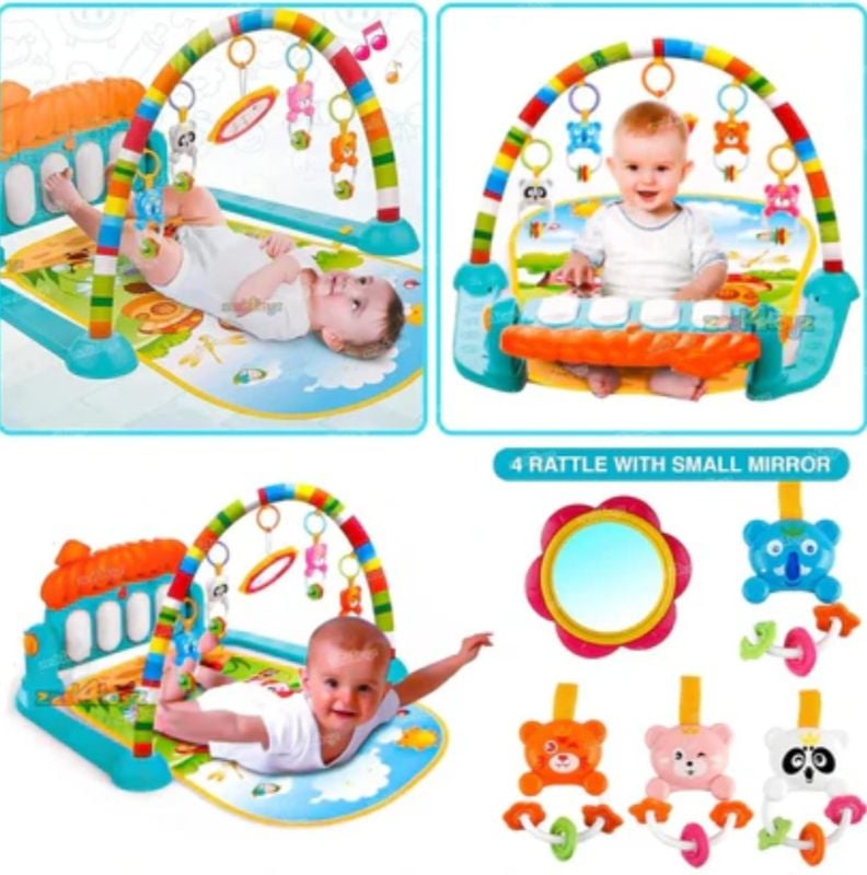 Baby Fitness Piano Baby Gym play mat multi-function KT (HE0639T)