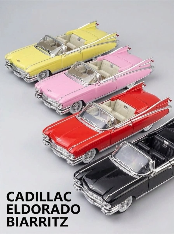 Vintage American 1959 Cadillac Eldorado Biarritz openable all sides Shock Working Steering Best Collector Car TM