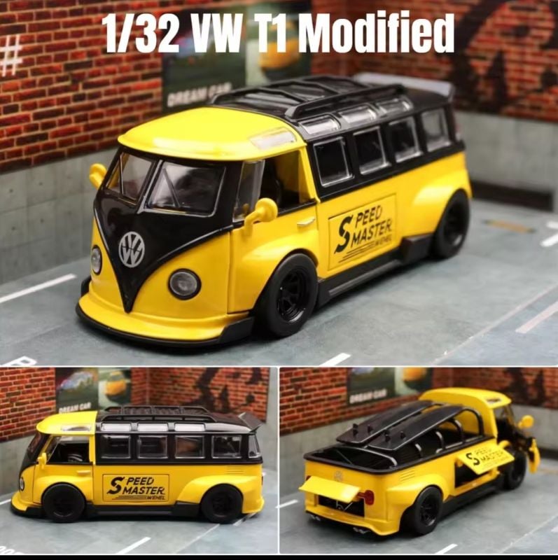 1:32 Volkswagen T1 Bus diecast model car toy (D21027)