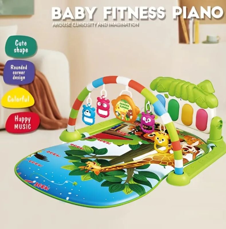 Baby Gym Baby Fitness Piano play mat multi-function KT (518B-06)