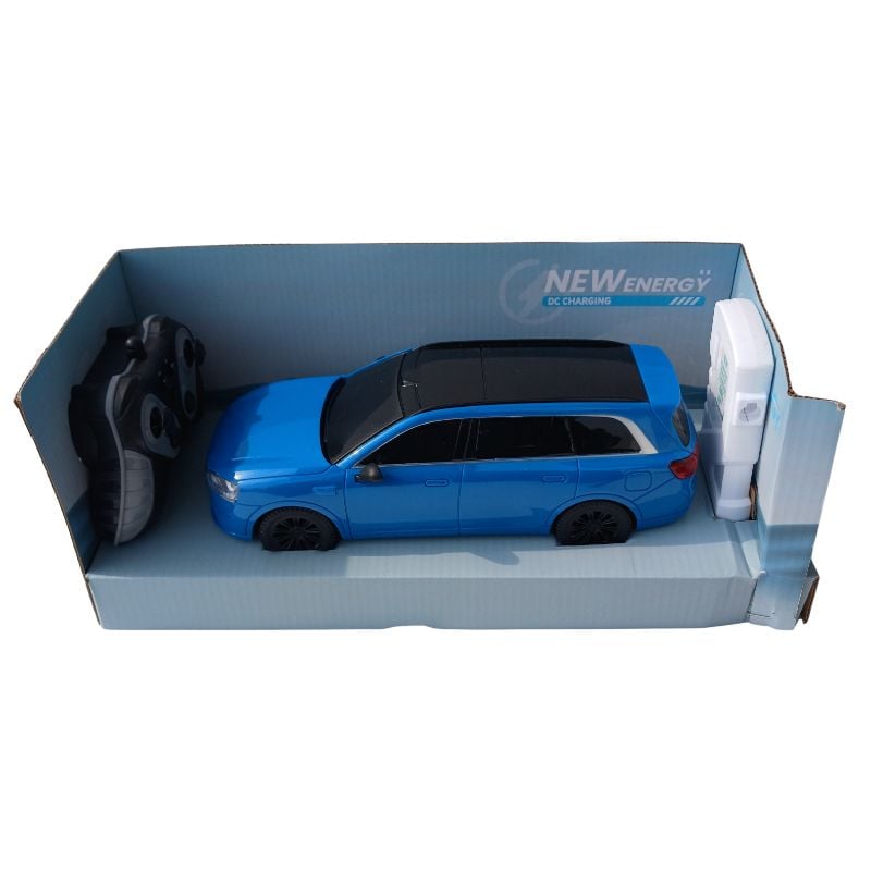 1:18 2.4G RC New Energy Suv AITO M9 model car with Charging station Auto parking and powerful battery (655-48)