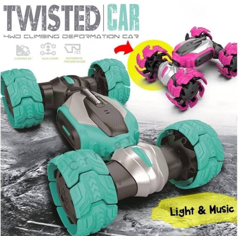 2.4Ghz 4Wd Twisted Car Stunt Flip Spin Fast Speed high quality (ZJ001A)