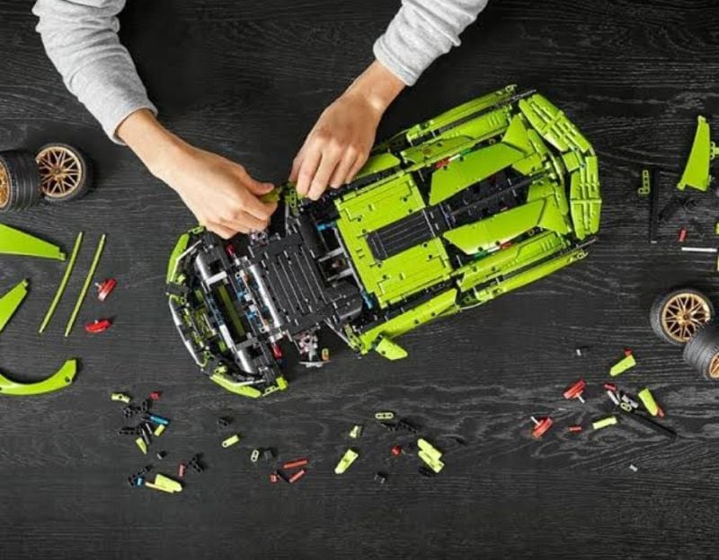 Racing Car Building Block Remote Control 379pcs big size (70010)