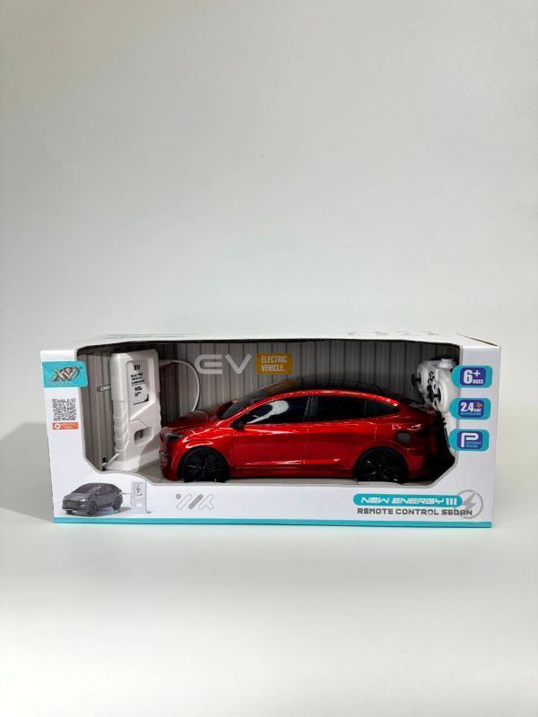 2.4Ghz Tesla Model X EV Charging Remote Control (RC) car multi light features (655-77)