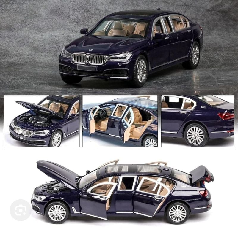 1/24 Diecast BMW 7 Series 760Li luxury car (M929G)