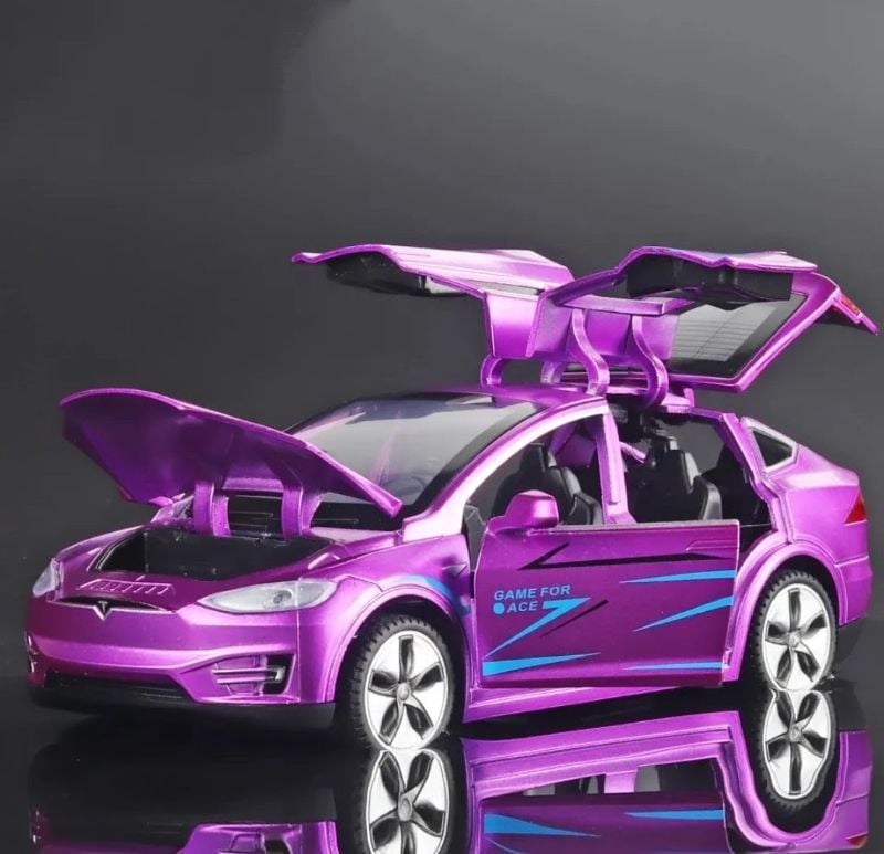 1:24 Tesla Model X Diecast Model car metal toy car (2403B-1)