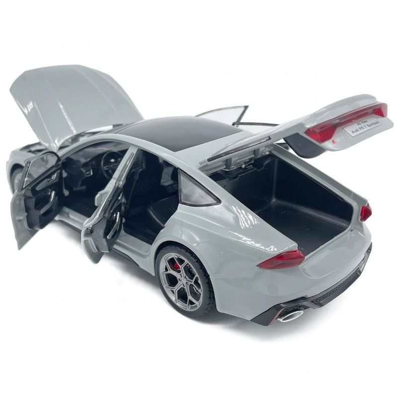 1:24 Audi RS7 Sportback Model Car Diecast Toy Cars Toys for Boys Kids Gifts KT H82091