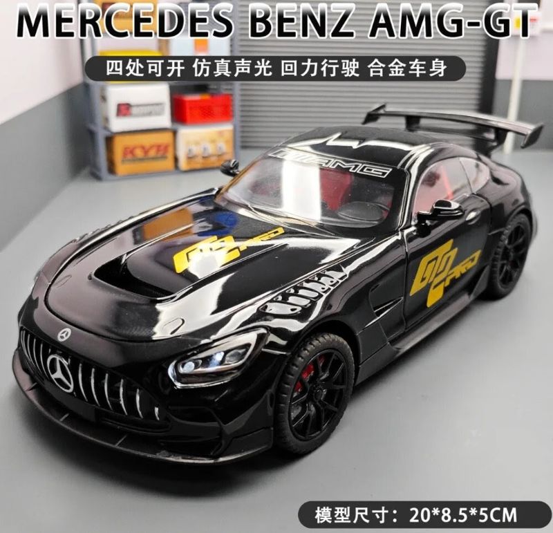 1:24 Mercedes-Benz AMG GT Diecast car High detailing (K240A28)