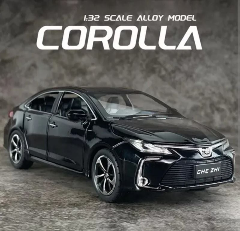 Toyota Corolla Grandi 1:32 Diecast model car display base Gift Toy for kids