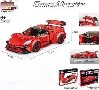 Racing Car building Block Brick Set best for learning (50022)
