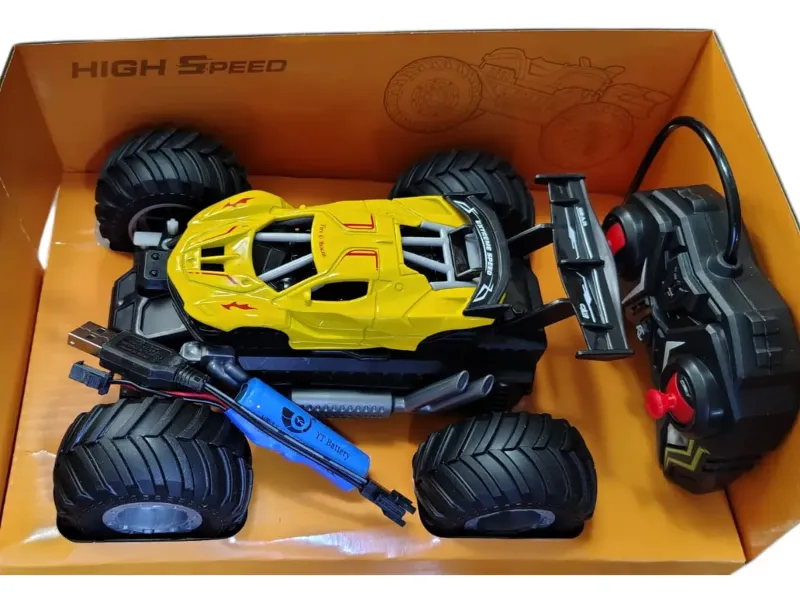 Remote control High speed Big Tire Monster Truck Off road spray feature (3086-37)