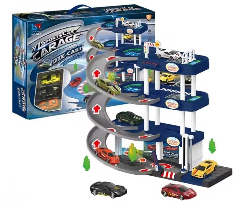 Car Garage Track Die-cast toy playset (5A-2)