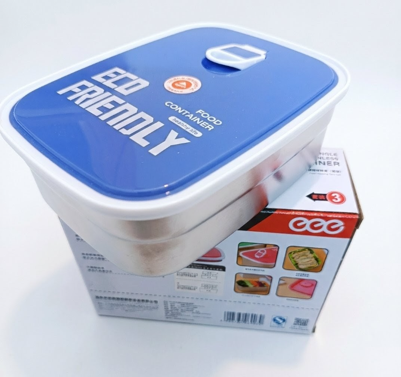 Eco Friendly Lunch box Stainless Steel 1100ML Air Tight Make Fresh Food
