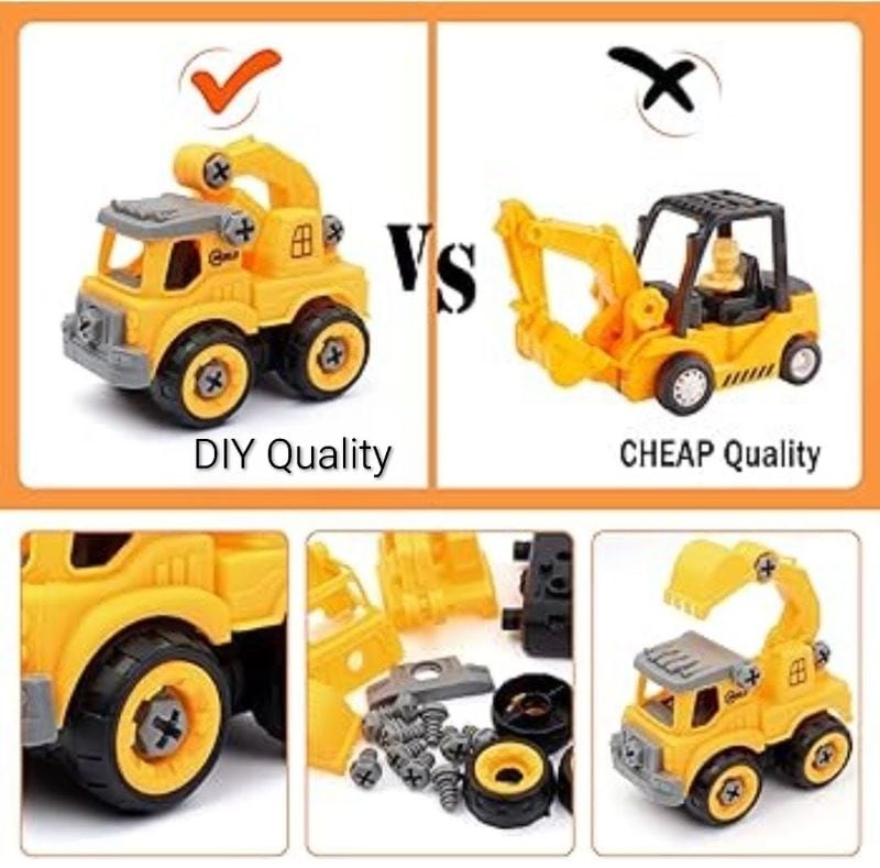 DIY Engineering Screw Vehicles toys high quality (290A-3)