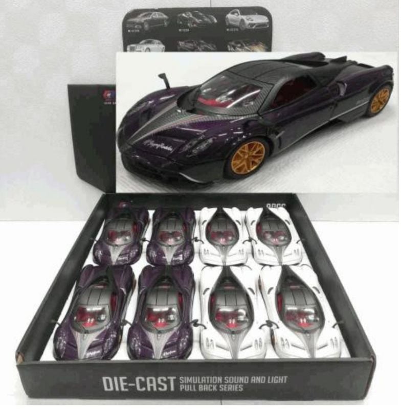 1:24 Pagani Huayra Diecast car toy(CZ145A)