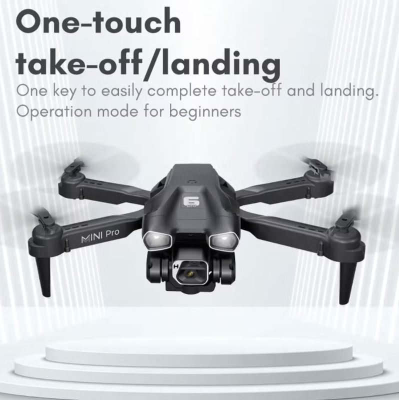 Drone 4K Professional HD -Dual Camera Drone Mini Folding with Remote Control Aircraft RC Helicopter Quadcopter Uav KT (H66)