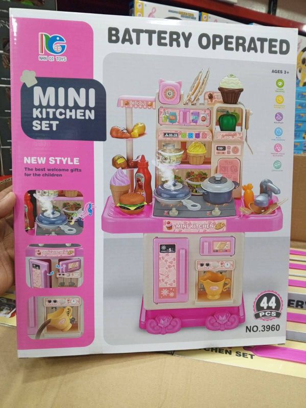 Mini Kitchen Set Battery operated Best Gift set (3960)