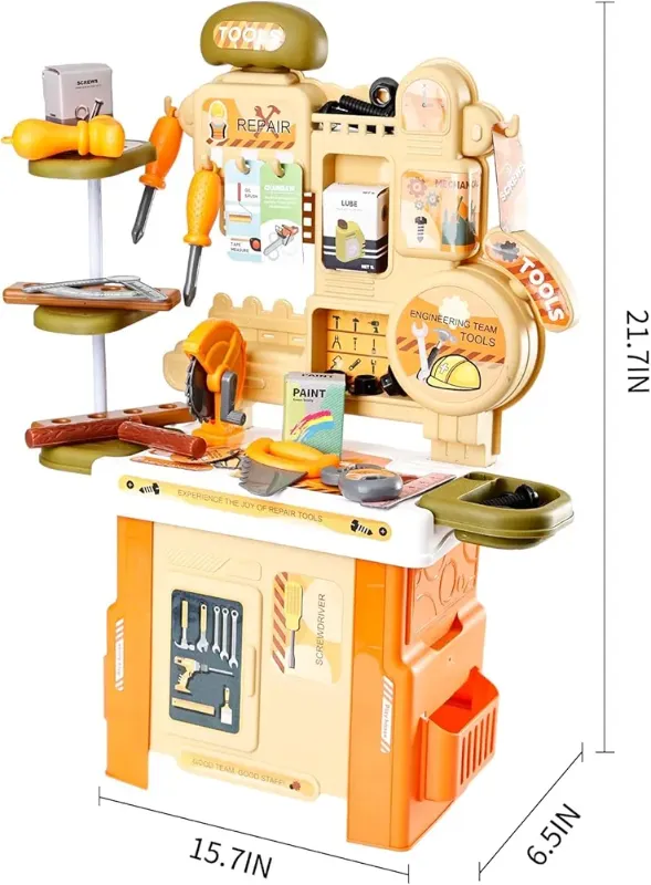 Kids Table Tool Bench Tool Playset (9024)