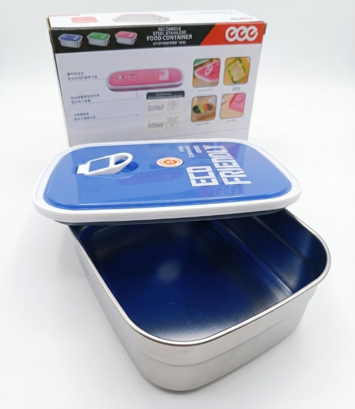 Eco Friendly Lunch box Stainless Steel 1100ML Air Tight Make Fresh Food