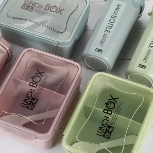 2in1 Lunch box & Water Bottle high quality (KX-8216)