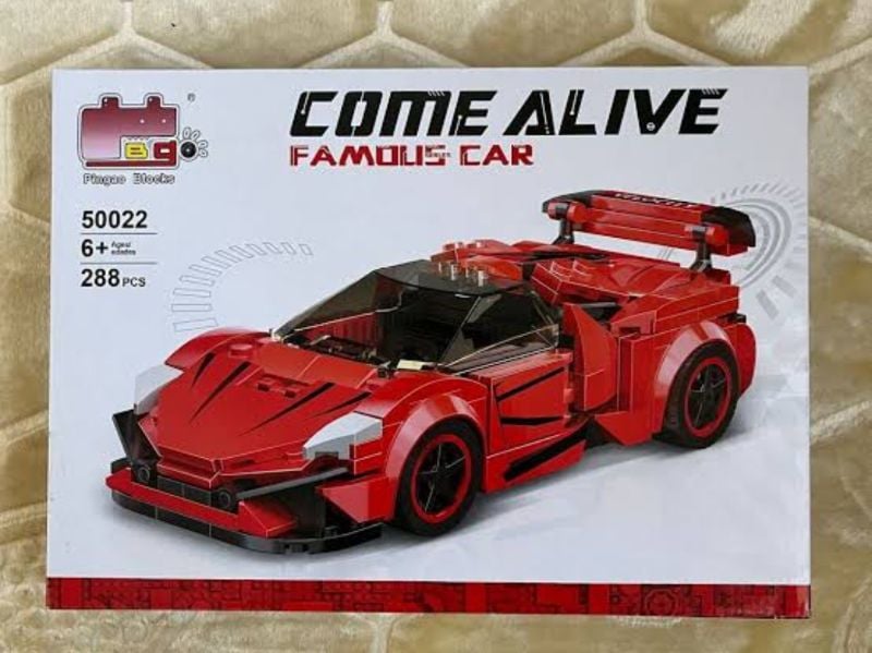 Racing Car building Block Brick Set best for learning (50022)