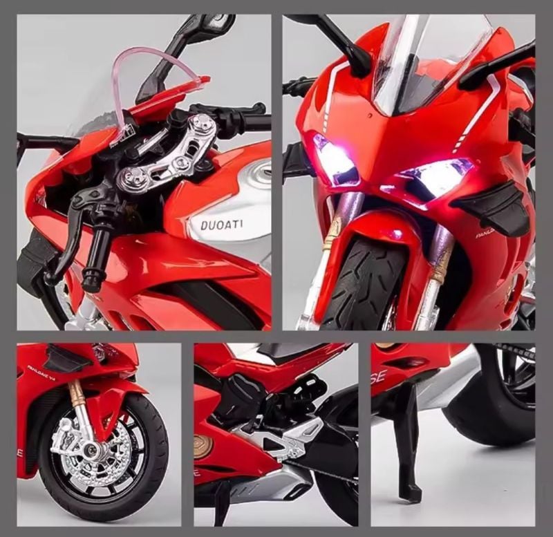 BMW S1000RR motorcycle die-cast 1:12 scale model (M12-6)