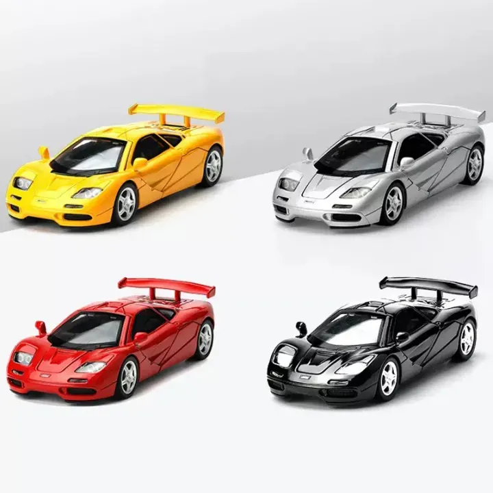 1:32 Scale Mclaren F1 1993 Alloy Car Model Diecast Car Sound Light Car Lovers Collection kids birthday toy KT D21037
