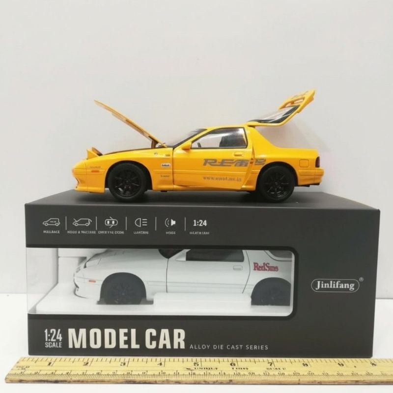 Mazda RX-7 1:24 scale Diecast model car best gift for children (1901-340)